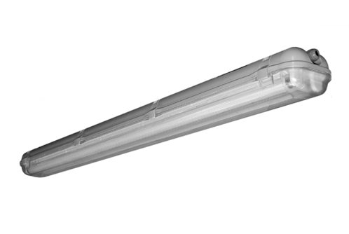 MacBright artic leeg voor LED buis IP65 RVS polycarbonaat kap en RVS dekselklemmen
Geschikt voor LED buizen, leverbaar in meerdere lengtes